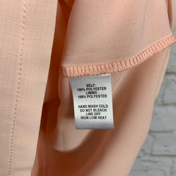 Lulus Blush Shift And Shout Short Sleeve Dress XS - Picture 9 of 10